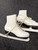 Used SKATES WomensFigure Skate White Senior 8 11162-S000467872 View 2