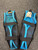 Used Bauer X Junior Shin Guards Black 10" 11162-S000468080 View 2