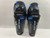 Used Bauer MS-1 Youth Shin Guards Black And Royal Blue 10" 11876-S000013095 View 1