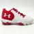 Used Under Armour GLYDE BB/SB Cleats White And Red Junior 01 11805-S000090115 View 4