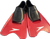 Used Swim Fins Speedo Red MD View 1