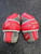 Used Maverik ROME Lacrosse Arm Pads/Guards Red LG 11849-S000045100 View 1