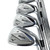 Used Mizuno MP 63 Men's RH Iron Set 3I-PW Stiff Flex Steel Shaft 11506-S000314214 View 1