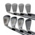 Used Mizuno MP 63 Men's RH Iron Set 3I-PW Stiff Flex Steel Shaft 11506-S000314214 View 5