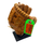 Used Mizuno MZ1310 STEERHIDE Leather Softball Glove RH Throw Brown 13" 11731-S000174662 View 3