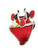 Used Wilson RED/BLACK PROTECTOR Catchers Chest Protector Red Junior 11834-S000058248 View 2