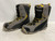 Used Salomon MAORI Mens Snowboard Boots Black And Grey Senior 11.5 11855-S000211491 View 4