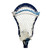 Used Warrior EVO X Mens Lacrosse Head Navy Blue 11484-S000314943 View 2