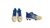 Used Under Armour BASEBALL CLEATS BB/SB Cleats Navy And White Junior 04.5 11917-S000022906 View 1