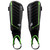 Champro D1 Soccer Shin Guards, Black/Optic Green View 1