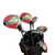 Used Top Flite BLACK AND RED Mens Complete Set RH 10 Piece 11706-S000389215 View 5