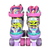 Used 4-PEJIIJAR QUAD Junior Roller Quad Skates Pink Adjustable 10-13 View 1