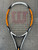 Used Wilson K FACTOR Adult Tennis Racquet Orange 4 1/4" 11614-S000245870 View 2