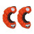 Howies Soft Skate Guards, Orange View 1