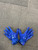 Used Under Armour F9 NITRO FB Gloves Royal Blue LG 11614-S000245955 View 1