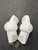 Used Warrior BURN Lacrosse Arm Pads/Guards White SM 11726-S000305250 View 1