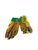 Used BRUCE BOLT Premium Pro Short Cuff Youth Batting Gloves Yellow & Green SM 11731-S000174977 View 2