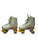 USED ROLLERDERBY PINEAPPLE JUNIOR ADJUSTABLE QUAD ROLLER SKATES - SZ 3-6 11835-S000213933 View 1