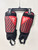 Used Eletto SOFTSHELL Soccer Shin Guards Adult Red SM 11891-S000325331 View 1