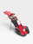 Red and black stand bag with Nike, Cleveland and Ping clubs View 2