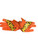 Used FLINTSTONES GLOVES FB Gloves Orange SM 11884-S000071593 View 3