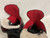 Used Bauer VAPOR X600 Junior Hockey Skate White/Black/Red Junior 03 11855-S000211767 View 2