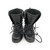 Used Snowjam Black Boots Mens Snowboard Boots Black Senior Size 10, front view (pair) View 2