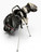 Used Wilson PROFILE PLATINUM Mens Package Set RH Black 9 Piece 11847-S000039904 View 1