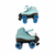 Used Sure Grip BOARDWALK Senior Roller Quad Skates Teal Senior 7 11458-S000129945 View 2