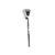 Used STX Stinger Junior Complete Lacrosse Stick Attack/Midfield Black/White, full view View 1
