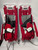 Used Vaughn V9 INTERMEDIATE LEG PADS Goalie Leg Pads Inter White 31" 11907-S000036175 View 5