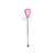 Used STX AL6000 Womens Complete Lacrosse Stick Attack/Midfield Pink, full view View 1