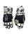 Used Under Armour GOALIE Lacrosse Gloves Junior Black MD 11724-S000233134 View 1