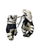 Used Under Armour GOALIE Lacrosse Gloves Junior Black MD 11724-S000233134 View 2