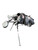 Used Walter Hagen LADY HAGEN Womens Package Set RH Grey 12 Piece 11732-S000374567 View 2