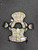 Used STX STALLION 200+ Lacrosse Shoulder Pads Black MD 11162-S000469560 View 3
