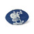 Used PeeWee Football Navy Blue, football view View 1