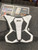 Used STX CELL VI Lacrosse Arm Pads/Guards White MD 11894-S000063999 View 1