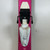 Used Rossignol EXP PRO SKI Girls DH Ski/Binding Pink 128 cm 11622-S000159235 View 3