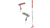 Used Wilson HARMONIZED Mens Putter RH Red 35" 11917-S000023613 View 1
