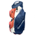 Used Taylormade SUPREME Mens Cart Bag White/Red/Navy 11805-S000091357 View 2