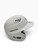 Used Rawlings HELMET Batting Helmet No Mask White MD 11668-S000125696 View 4