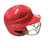 Used Rawlings RCFH W/ MASK Batting Helmet w/Mask Pink One Size 11484-S000316067 View 3