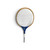 Used Badminton Racquet Adult Wood Frame White Strings (Grip Size Unknown), head and strings view View 2