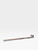 Used Warrior Alloy 2000 Men Attack/Mid (Atk/Mid) Complete Lacrosse Stick Silver, shaft, other side View 4