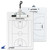 BASKETBALL COACHES BOARD 9"X12" 11726-CHPA099BK View 1