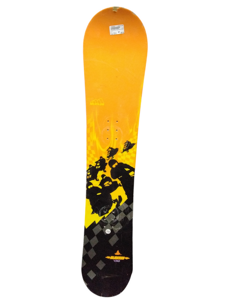 Used Burton PROCESS 138 138 cm Men's Snowboard Combo Men's