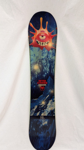 Used Burton PROCESS SMALLS Boys Snowboard Only Black 134 cm
