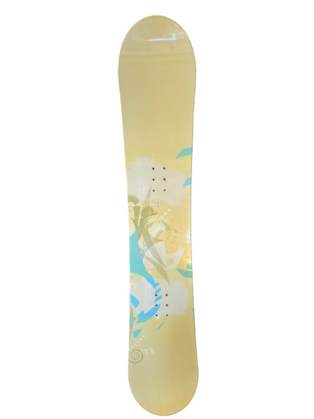 Used Sims HORIZON Womens Snowboard Only White 149 cm