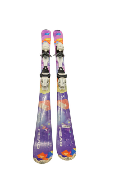 Used Rossignol PRINCESS Girls DH Ski/Binding White 100 cm